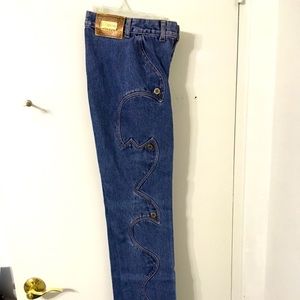 Beloved Lawman Vintage Western Jeans with side details size 0